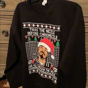 Snoop Dog ugly Christmas sweater (sweatshirt)